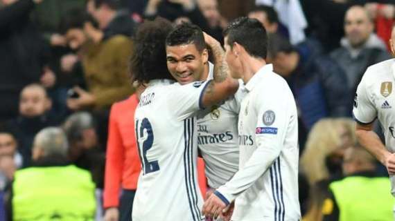 FOTO - Casemiro presume de equipo antes del Clásico: "Todos juntos, como uno solo"