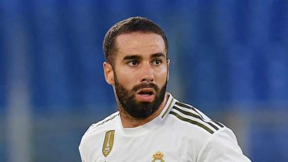 Real Madrid, Carvajal se entrena al margen por culpa de un golpe: los detalles