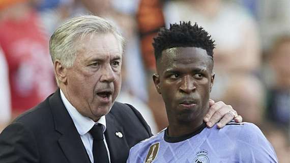 Ancelotti y Vinicius