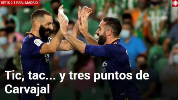 Marca: "Tic, tac... y tres puntos de Carvajal"