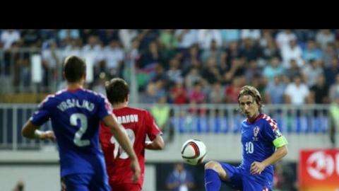 Modric, feliz por ser el capitán de Croacia
