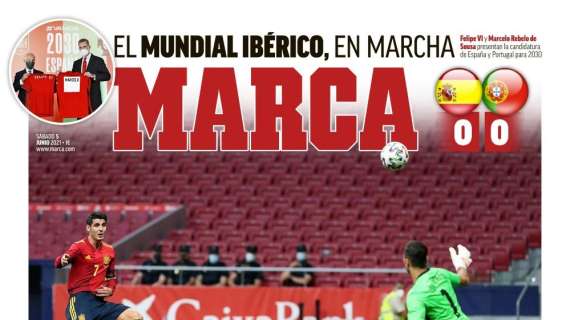 PORTADA - Marca: "Que vuelva también el gol" 