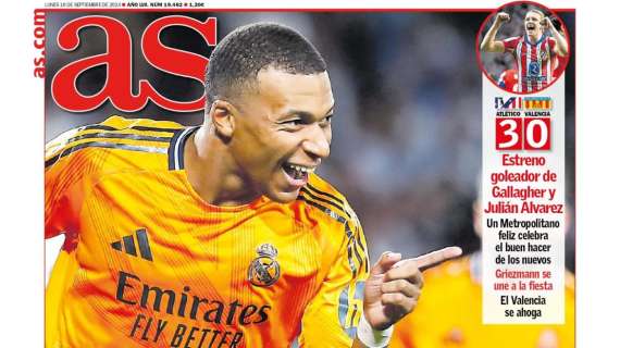 PORTADA | AS: "Este sí es Mbappé"