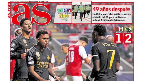 PORTADA | AS: "Tridente para octavos"