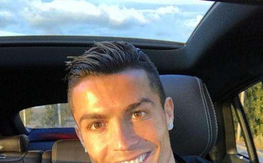 FOTO - Cristiano tranquilo y contento pese a las críticas contra él y el Real Madrid