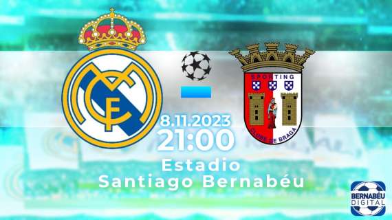Real Madrid 3-0 SC Braga, FINAL | Sigue aquí el pospartido