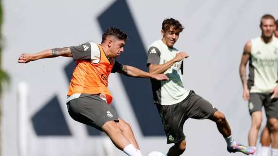 Cuatro ausencias en el entrenamiento del Real Madrid