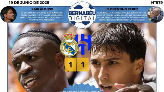 El empate del Real Madrid ante Al Hilal, protagonista en la Portada BD
