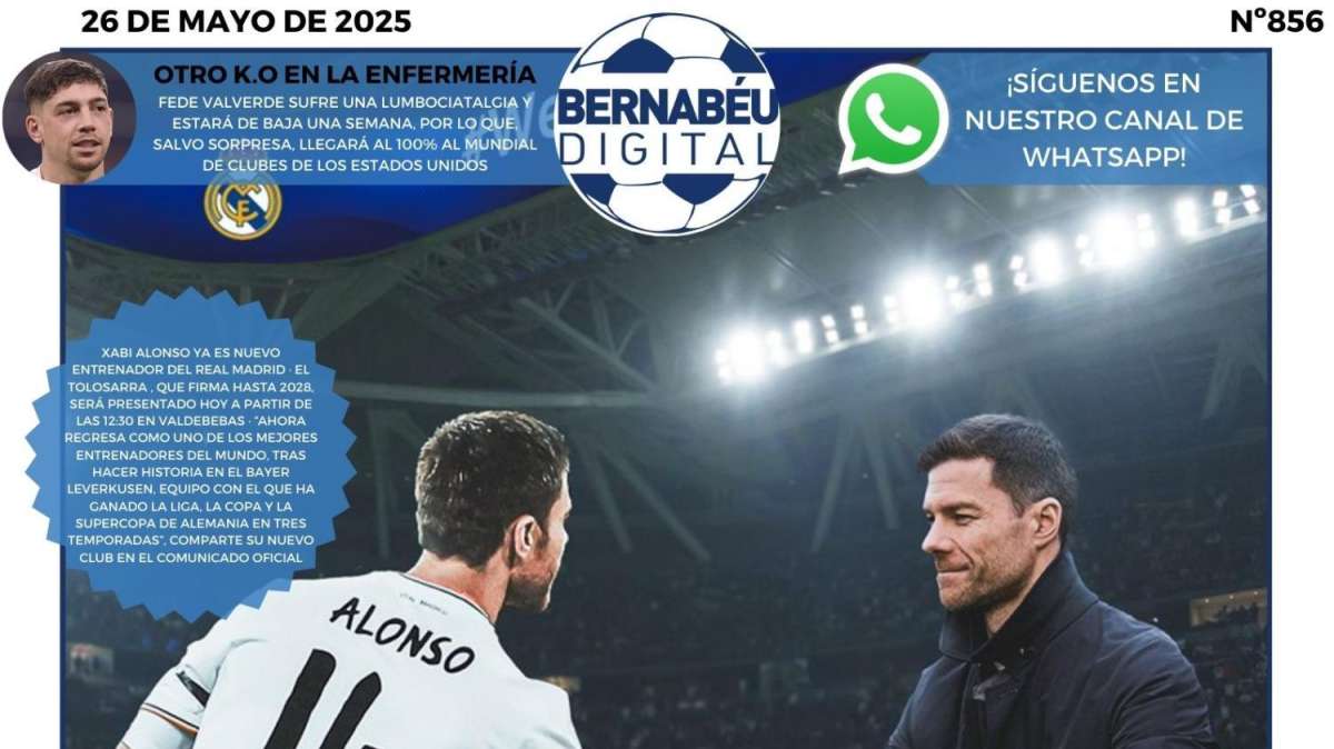 La portada BD abre con el inicio de la era Xabi Alonso en el Real Madrid