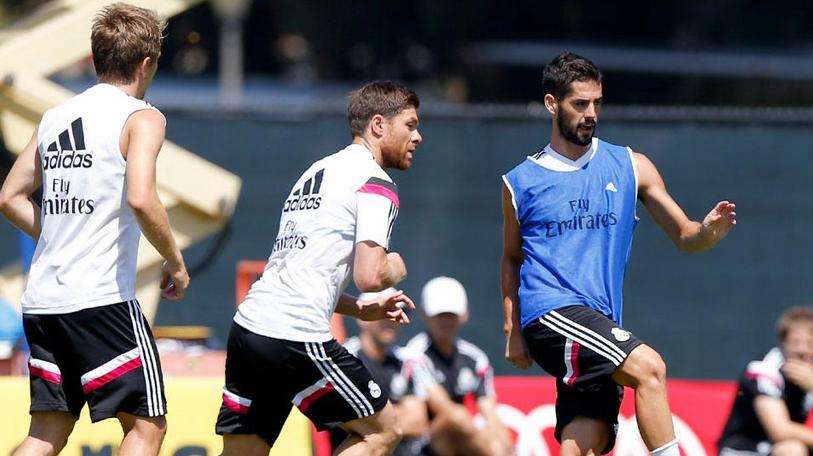 Coentrao regresa a los entrenamientos