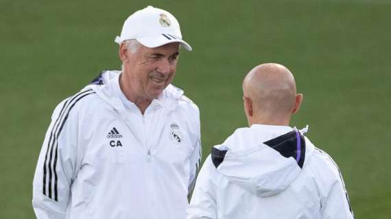 Ancelotti y Pintus,Real Madrid