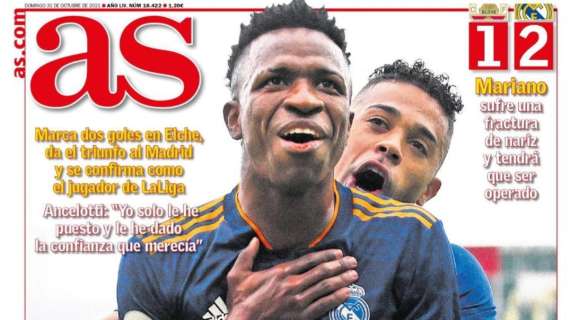 PORTADA | As: "Vinicius MVP"