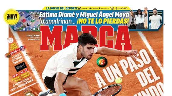 El fichaje de Mastantuono por el Real Madrid es el protagonista en Marca