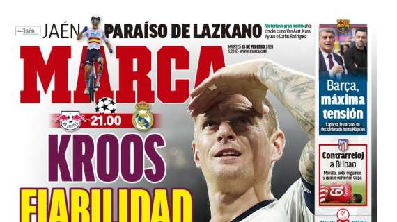 PORTADA | Marca: "Kroos, fiabilidad alemana"