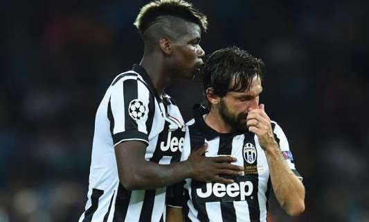 Pirlo: "Pogba podría salir por una cifra récord"