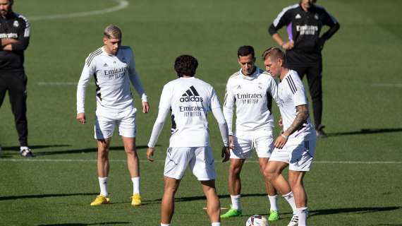 Entrenamiento del Real Madrid