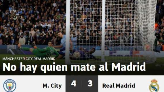 As: "No hay quien mate al Madrid"