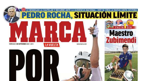 PORTADA | Marca: "Amenaza de huelga de los entrenadores"