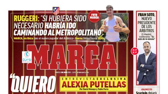 Marca abre su primera plana con una entrevista a Alexia Putellas