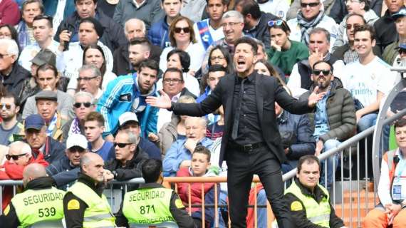 Simeone, irónico: "Esta vez los episodios que marcaron el partido vinieron de nuestro lado"