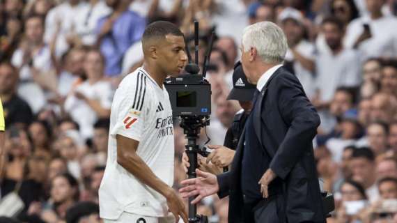 Mbapp&eacute; y Ancelotti,Real Madrid