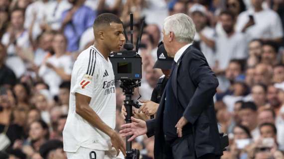 Mbapp&eacute; y Ancelotti,Real Madrid