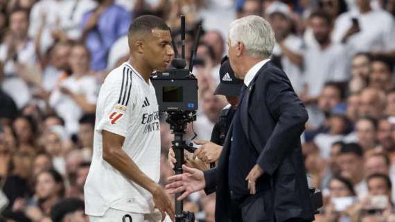 Mbapp&eacute; y Ancelotti,Real Madrid