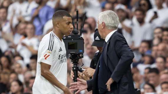 Mbapp&eacute; y Ancelotti,Real Madrid