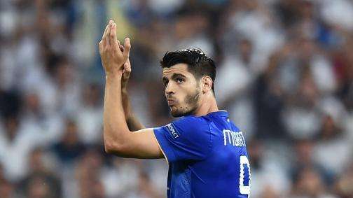 Morata: "¿El partido ante el Real Madrid? Estoy muy feliz"
