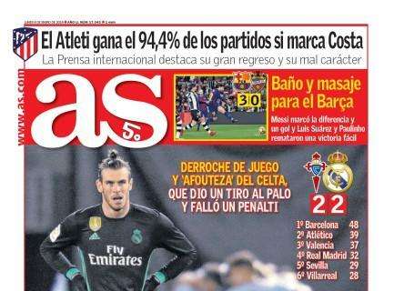 PORTADA - AS: "Con Bale no basta"