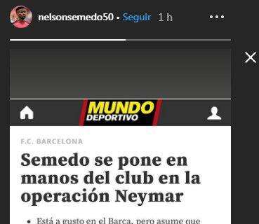 Semedo desmiente que vaya a ser parte de la operación por Neymar: "No hablen tonterías"