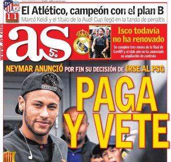 PORTADA - As: "Isco todavía no ha renovado"