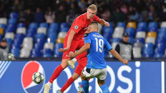 Haaland en un partido