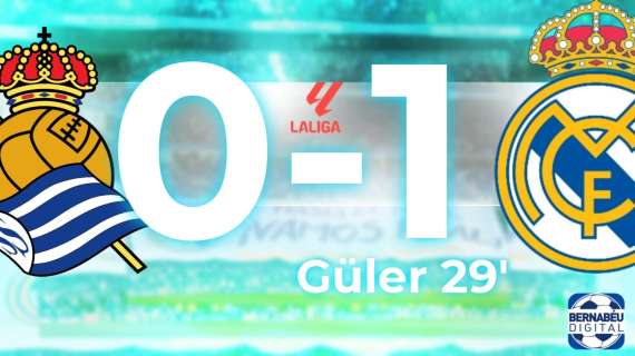 Real Sociedad 0-1 Real Madrid, final | Güler regala los tres puntos