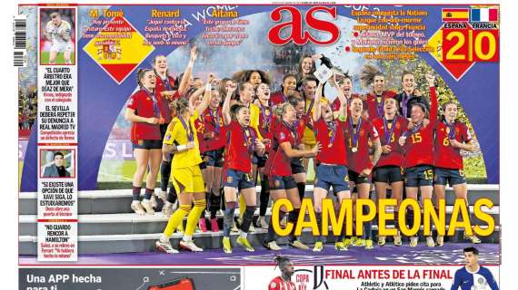 PORTADA | As: "Campeonas"