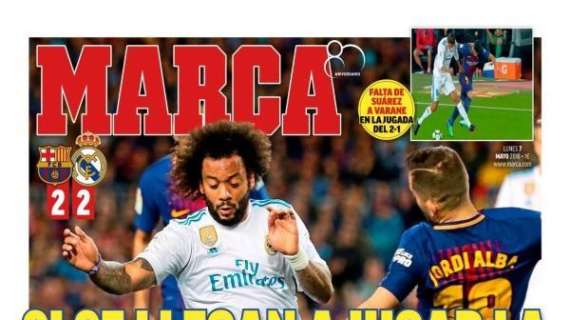 PORTADA - Marca: "Se si llega a jugar LaLiga es un escándalo"