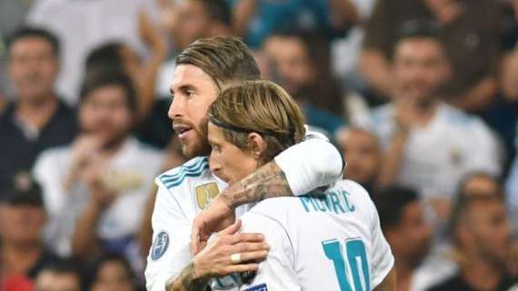 Sergio Ramos, eufórico: "¡Balón de Oro, Lukita Balón de Oro!"