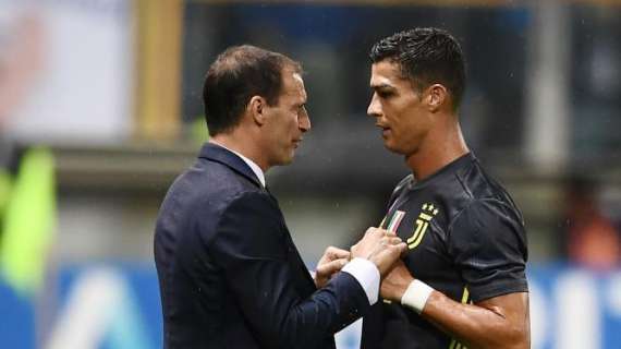 Allegri, sobre Cristiano: "Está en buena forma, no necesita descansar"