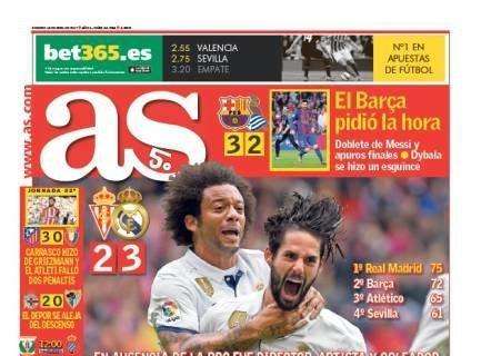 PORTADA - As: "Isco vale por tres: director, artista y goleador"