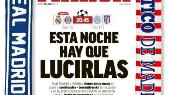 PORTADA - MARCA: "Esta noche hay que lucirlas"