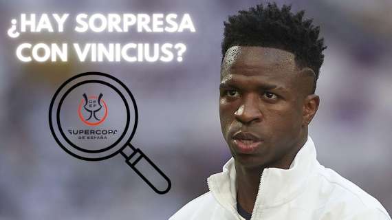 ¿Hay sorpresa con Vinicius? El jugador del Real Madrid y la Supercopa de España