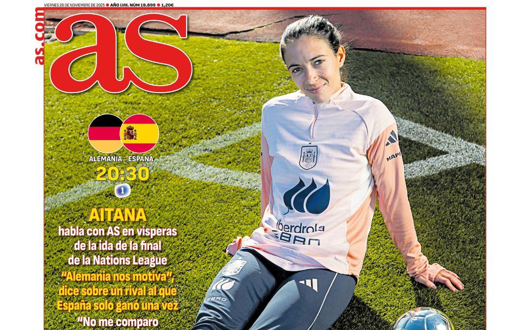 AS saca en primera plana las cifras récord de Mbappé