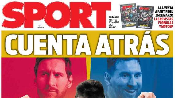 PORTADA - Sport: "Cuenta atrás"