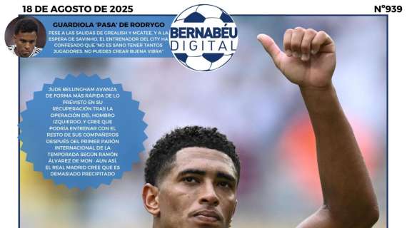 Jude Bellingham, protagonista en la portada de Bernabéu Digital