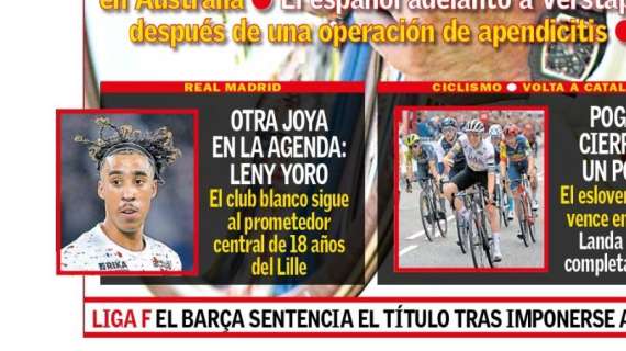 PORTADA | AS: "Otra joya en la agenda: Leny Yoro"