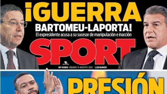 PORTADA | Sport: "Presión por Memphis" 