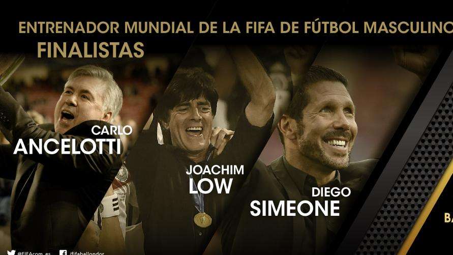 Ancelotti, finalista a Entrenador del año