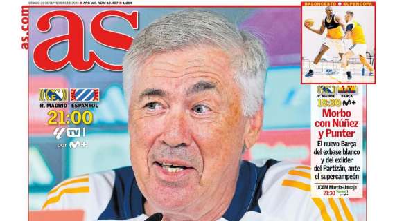 PORTADA | AS, Ancelotti: "Nuestra afición es de Rock & Roll"