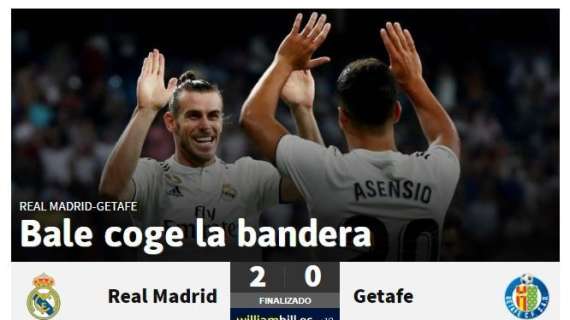 AS también tiene claro quién ha sido el mejor jugador del encuentro: "Bale coge la bandera"