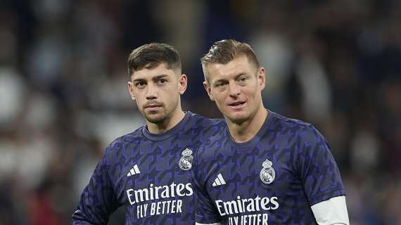 Fede Valverde y Toni Kroos